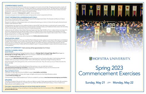 The Hofstra Up Close Program Director can be reached at 516-463-6700 or a visit can be arranged at hofstra. . Hofstra spring break 2023